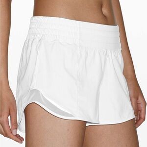 Lululemon Hotty Hot 2 Tall Short White